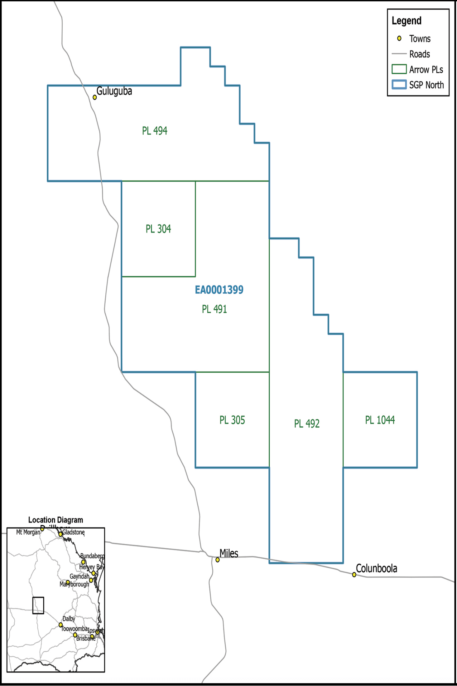Application notice SGP North EA Amendment Stage 1