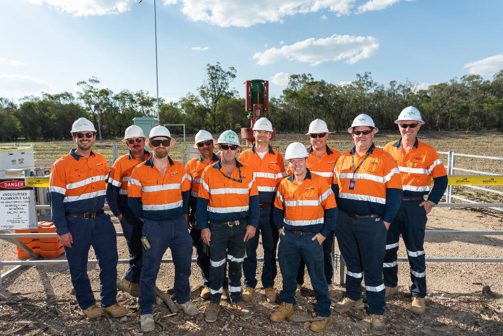 Surat Gas Project North team